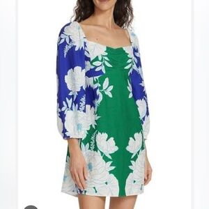 Farm Rio soft garden mini dress - new with tags